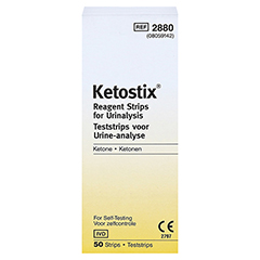 KETOSTIX Teststreifen 50 Stck - Rckseite
