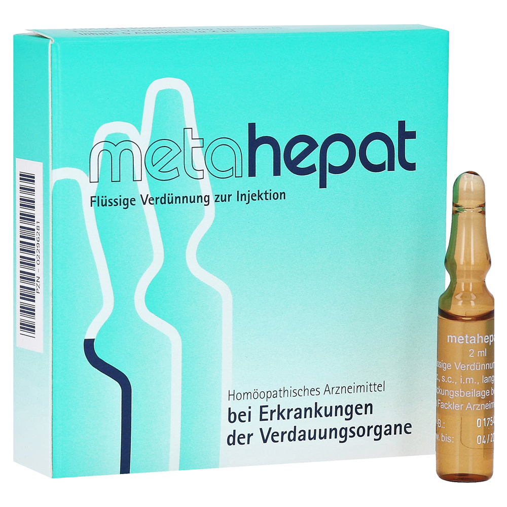 METAHEPAT Injektionslösung 5x2 Milliliter
