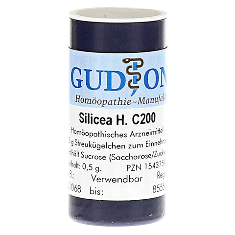 SILICEA C 200 Einzeldosis Globuli 0.5 Gramm N1