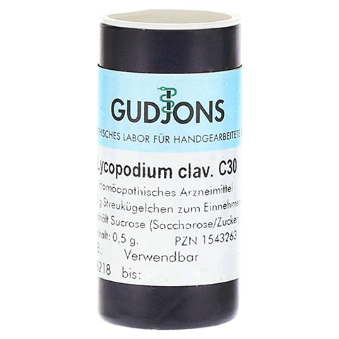 LYCOPODIUM CLAVATUM C 30 Einzeldosis Globuli 0.5 Gramm N1