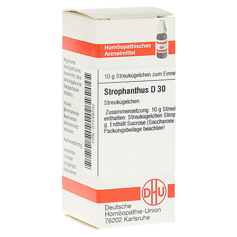 STROPHANTHUS D 30 Globuli 10 Gramm N1