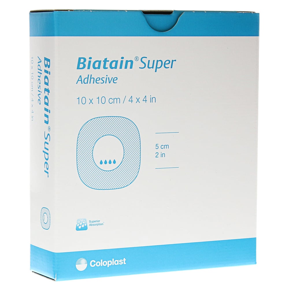 BIATAIN Super selbst-haftend Superabs.10x10 cm 10 Stück