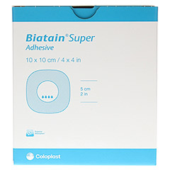 BIATAIN Super selbst-haftend Superabs.10x10 cm 10 Stck - Vorderseite