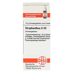 STROPHANTHUS D 30 Globuli 10 Gramm N1 - Vorderseite