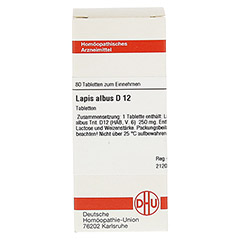 LAPIS ALBUS D 12 Tabletten 80 Stück N1 - Vorderseite