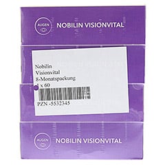 NOBILIN Visionvital Kapseln 4x60 Stück - Oberseite
