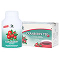 CRANBERRY KAPSELN 400 mg + gratis Cranberry Tee 240 Stück