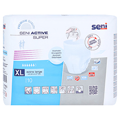 SENI Active Inkontinenzpants super XL 10 Stck - Rckseite