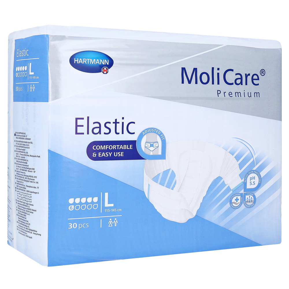 MOLICARE Premium Elastic Slip 6 Tropfen Gr.L 30 Stück