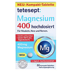 TETESEPT Magnesium 400 hochdosiert Tabletten 30 Stück - Vorderseite