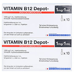 VITAMIN B12 DEPOT Rotexmedica Injektionslsung 100x1 Milliliter - Rckseite