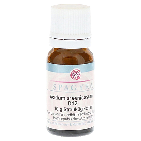 ACIDUM ARSENICOSUM D 12 Globuli 10 Gramm N1