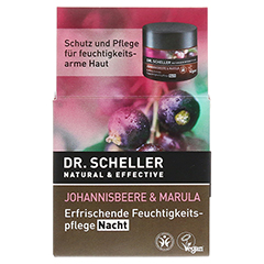 DR.SCHELLER Johannisbeere&Marula erf.Feu.pfl.Nacht 50 Milliliter - Vorderseite