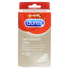 DUREX Gefhlsecht ultra Kondome 12 Stck - Vorderseite