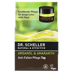 DR.SCHELLER Arganl&Amaranth Anti-Falten Pfl.Tag 50 Milliliter - Vorderseite