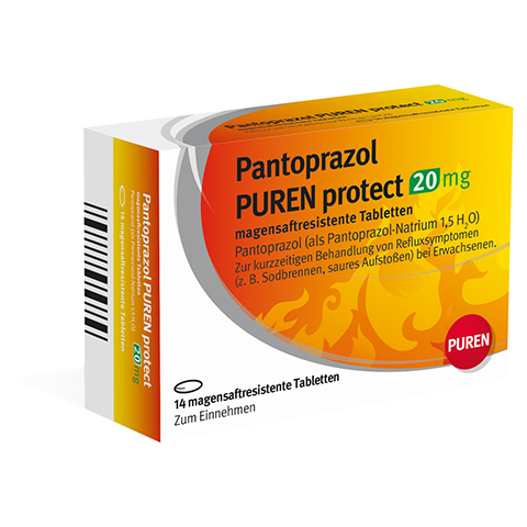 Pantoprazol PUREN protect 20mg 14 Stck