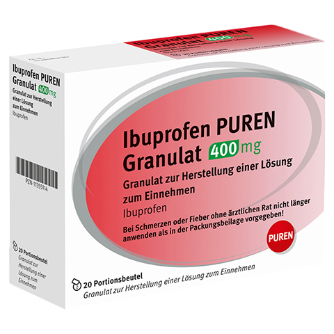 Ibuprofen PUREN 400mg 20 Stck