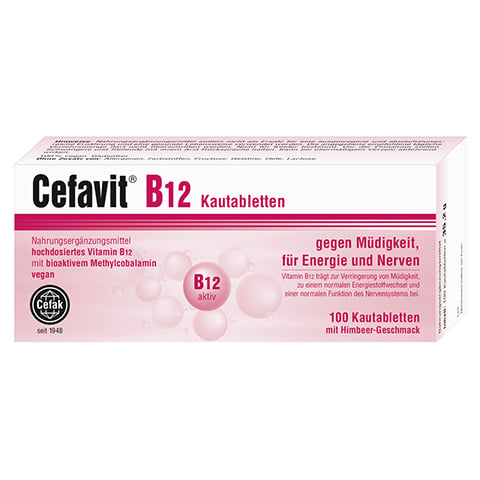 Cefavit B12 Kautabletten 100 Stck
