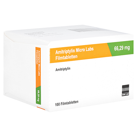 AMITRIPTYLIN Micro Labs 66,29 mg Filmtabletten 100 Stck N3