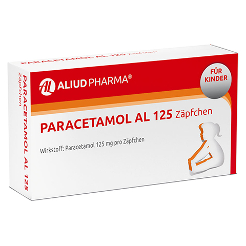 Paracetamol AL 125 10 Stck N1
