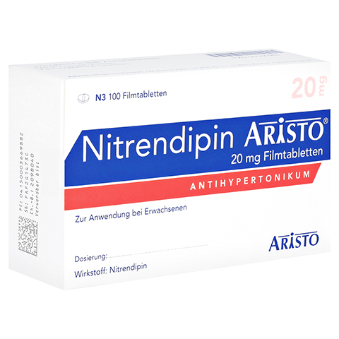 Nitrendipin Aristo 20mg 100 Stck N3