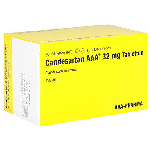 Candesartan AAA 32mg 98 Stck N3