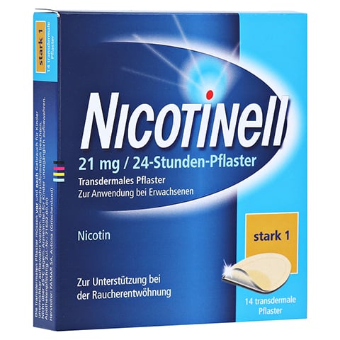 Nicotinell 21mg/24 Stunden 14 Stck