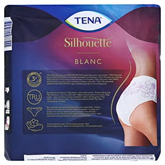 TENA SILHOUETTE Normal L blanc Inkontinenz Pants 10 Stück - Rückseite
