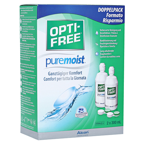 OPTI-FREE PureMoist Multifunktions-Desinf.Lsg. 2x300 Milliliter