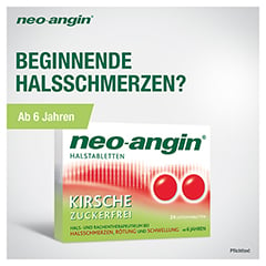Neo-Angin Halstabletten Kirsche 12 Stck - Info 1