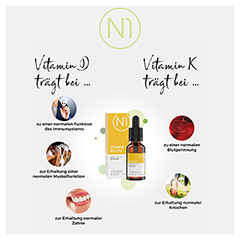 N1 Vitamin D3+K2 Tropfen 20 Milliliter - Info 1
