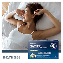 DR.THEISS Melatonin Ein- & Durchschlaf-Tabletten 60 Stck - Info 1