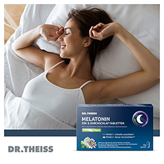 DR.THEISS Melatonin Ein- & Durchschlaf-Tabletten 15 Stck - Info 1