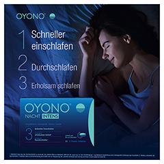 OYONO Nacht Intens Tabletten 60 Stück - Info 1