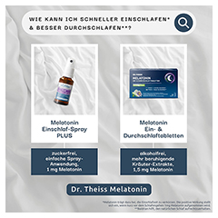 DR.THEISS Melatonin Ein- & Durchschlaf-Tabletten 30 Stck - Info 3