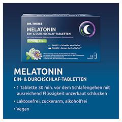 DR.THEISS Melatonin Ein- & Durchschlaf-Tabletten 15 Stck - Info 5