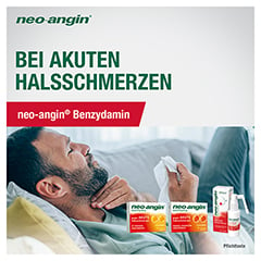 Neo-angin Benzydamin gegen akute Halsschmerzen Honig-Orangengeschmack 3mg 20 Stck N1 - Info 5