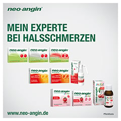Neo-angin Benzydamin gegen akute Halsschmerzen Honig-Orangengeschmack 3mg 20 Stck N1 - Info 6