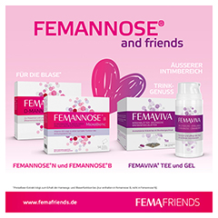 FEMANNOSE B Microbiotic Granulat + gratis FEMAVIVA TEE 14 Stck - Info 9