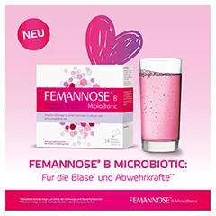 FEMANNOSE B Microbiotic Granulat + gratis FEMAVIVA TEE 14 Stck - Info 7