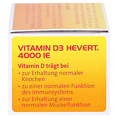 Vitamin D3 Hevert 4.000 I.E. Tabletten 60 Stück - Linke Seite
