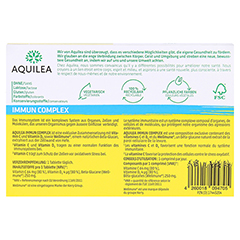 AQUILEA Immun Complex Tabletten 30 Stck - Rckseite