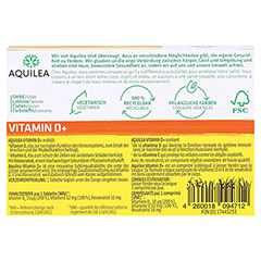 AQUILEA Vitamin D+ Tabletten 30 Stck - Rckseite