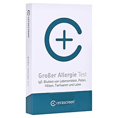 CERASCREEN Groer Allergie-Test-Kit Blut 1 Stck