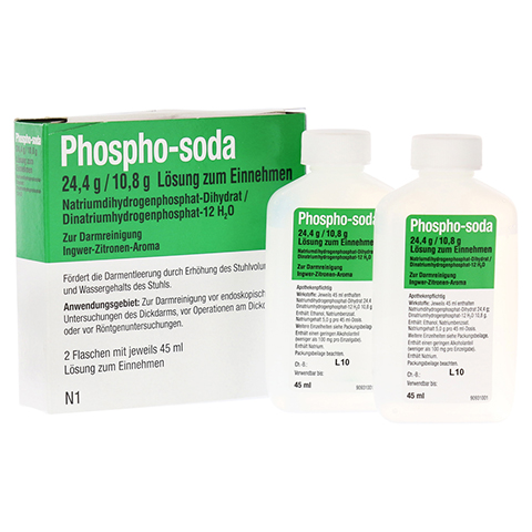 PHOSPHO-soda 24,4 g/10,8 g Lösung zum Einnehmen 2x45 Milliliter N1