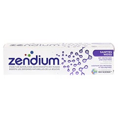 Zendium Sanftes weiss Zahnpasta 75 Milliliter - Vorderseite