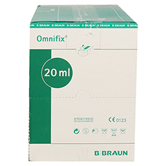 OMNIFIX Solo Spr.20 ml Luer Lock latexfrei 100x20 Milliliter - Linke Seite