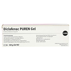 Diclofenac PUREN 100 Gramm N2 - Rckseite