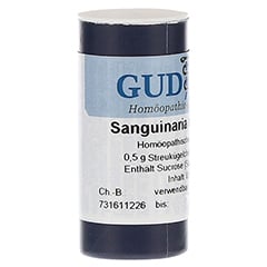 SANGUINARIA CANADENSIS C 30 Einzeldosis Globuli 0.5 Gramm N1 - Rckseite