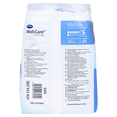 MOLICARE Premium Mobile 6 Tropfen Gr.S 4x14 Stck - Rechte Seite